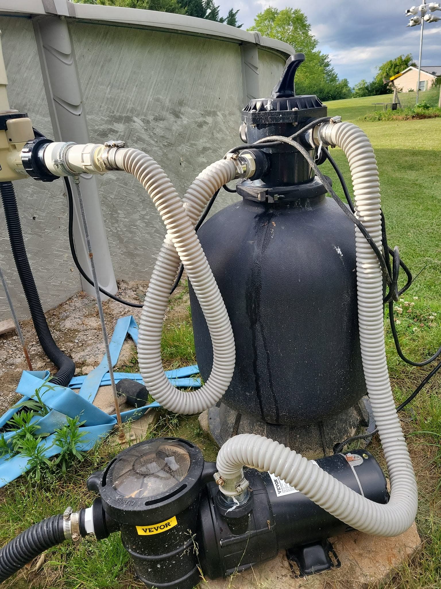 Pool Pump — Before